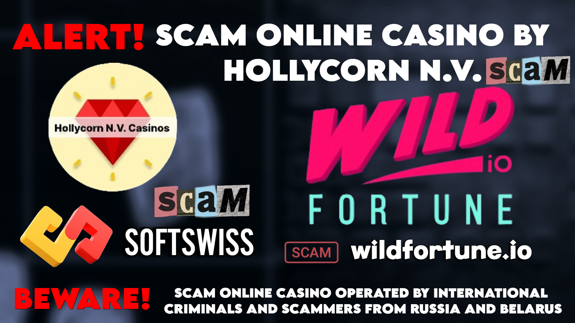 Wildfortune - softswiss scam - Casino by Softswiss
