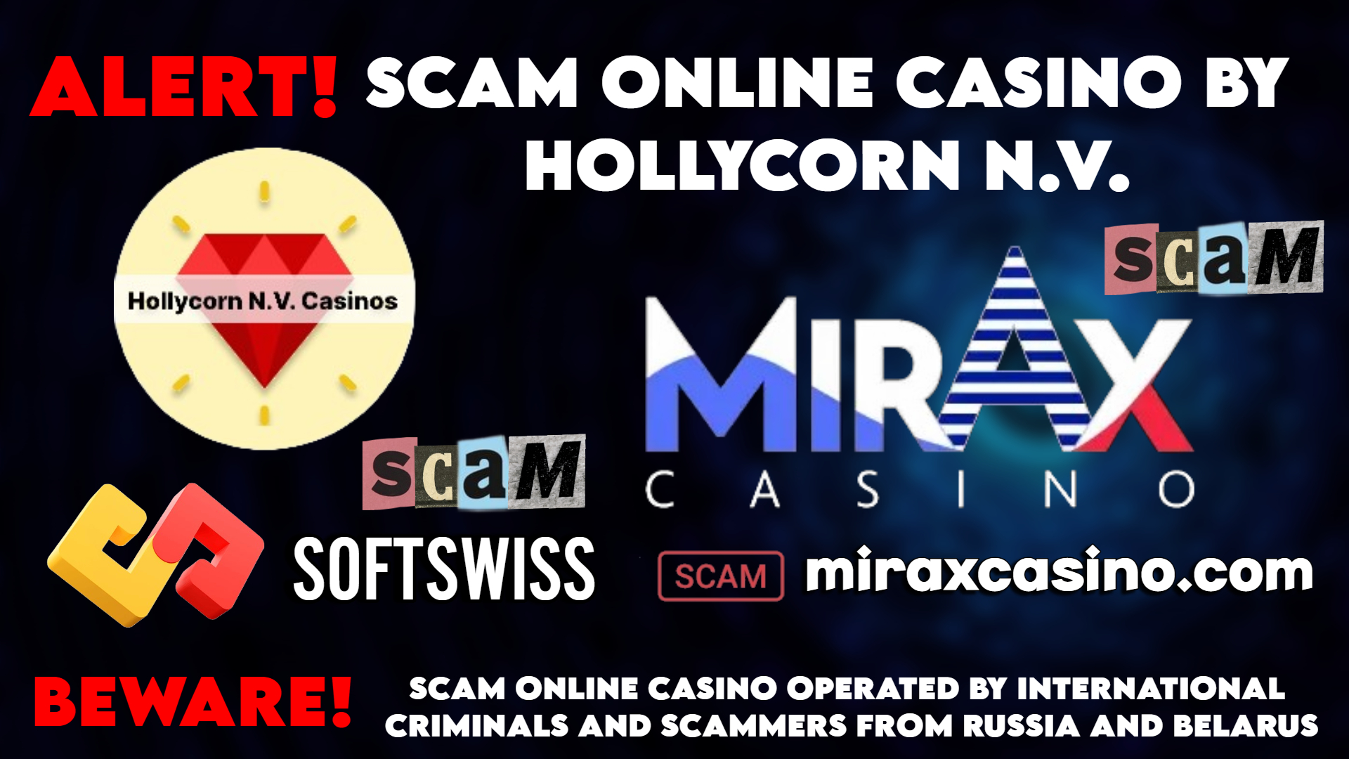 Mirax - softswiss scam - Casino by Softswiss